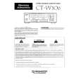 PIONEER CTW106 Owner's Manual