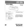 SONY CFS201L Service Manual
