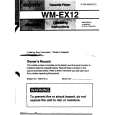 SONY WM-EX12 Owner's Manual