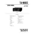 SONY TA-N90ES Service Manual
