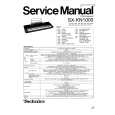 TECHNICS SX-KN1000 Service Manual