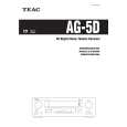 TEAC AG-5D Owner's Manual