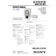 SONY SAVE702 Service Manual