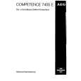 AEG 7405E-B Owner's Manual