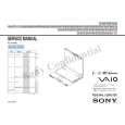 SONY VGNBX196XP Service Manual