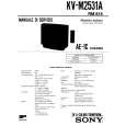 SONY KVM2531A Service Manual