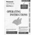 PANASONIC KXFPW111 Owner's Manual