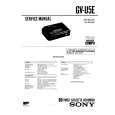 SONY GVU5E Service Manual