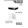 SONY TA-E901 Service Manual