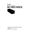 SONY BC1WD