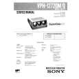 SONY VPH1272QM/Q Service Manual