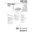 SONY DVP-F25 Owner's Manual