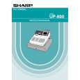 SHARP UP600 Owner's Manual
