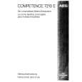 AEG 7210E-B Owner's Manual