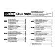 CLARION CDC6700R Owner's Manual