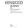 KENWOOD XD372S Owner's Manual