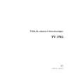 ARTHUR MARTIN ELECTROLUX TV3702N Owner's Manual