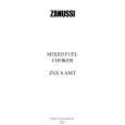 ZANUSSI ZSX6AMT Owner's Manual