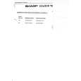 SHARP CV2132CK1A Service Manual
