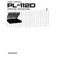 PIONEER PL-112D Owner's Manual