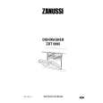 ZANUSSI ZDT5895 Owner's Manual