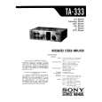 SONY TA-333 Service Manual