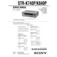 SONY STRK840P Service Manual