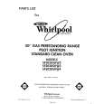 WHIRLPOOL SF302BSRW3 Parts Catalog