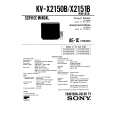 SONY KVX2150B Service Manual