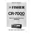 FISHER CR7000 Service Manual