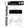 KENWOOD KA660 Service Manual