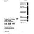 SONY KV-13TR29 Owner's Manual
