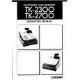 CASIO TK-2700 Owner's Manual