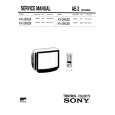 SONY KV29X2A Service Manual