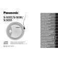 PANASONIC SLSX325 Owner's Manual
