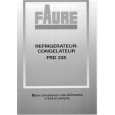 FAURE FRD235W-1 Owner's Manual