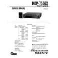 SONY MDP-755GX Service Manual
