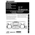 SHARP CDBA2010H Owner's Manual