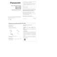 PANASONIC RQL319 Owner's Manual
