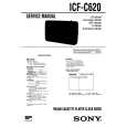 SONY ICFC620 Service Manual