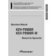 PIONEER KEH-P8900R(-W) Owner's Manual