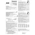 PANASONIC SZCB8 Owner's Manual