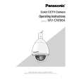 PANASONIC WVCW964P Owner's Manual