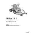 HUSQVARNA RIDER16H Owner's Manual