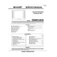 SHARP 29WE300S Service Manual