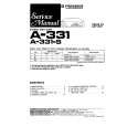 PIONEER A331A/S Service Manual