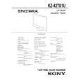 SONY KZ42TS1U Service Manual