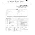 SHARP ER-A310VM Parts Catalog
