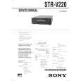 SONY STRV220 Service Manual