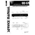 KENWOOD KVC-570 Service Manual